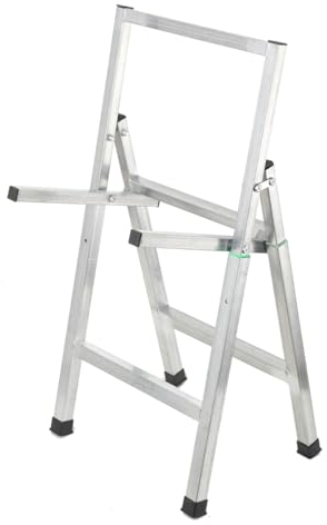 QAVODB Faltbar Zielscheibenständer aus Stahl Höhenverstellbar Stabil Bogenschießen Ständer 43 * 63 * 123cm(erweitert)