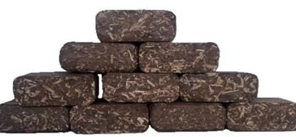 Heat Briquettes - Slow Burning, Ideal For Wood Stoves & Log Burners. Eco Friendly Compressed Wood Fire Briquettes. Free Fast Delivery