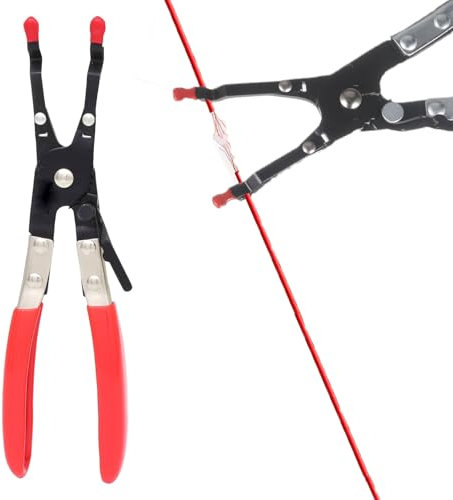 Lötzange,Löthilfe,Löthilfe Zange,Auto Kabelhalter,Kfz Kabel Schweiß Klemmen Metall Schlauchklemmenzangen,Lötfixierzange,Universal Auto Löthilfe Zange,Für Die Autowartung Reparatur, Schwarz