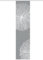 VISION S 84557 Schiebegardine Creston I halbtransparent Bambusoptik 260x60 cm, Farbe:grau