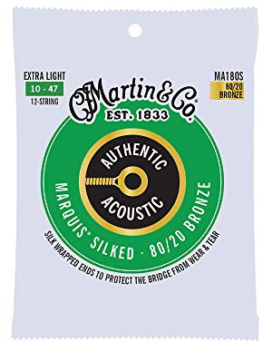 Martin Authentic Acoustic Guitar Strings - Marquis Silked