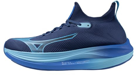 Mizuno Men's Mizuno Neo Vista Running Shoe, Neutral Road-Trail Shoe,Estate Blue-River Blue, US Mens 11.5