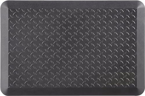 der kleine Handwerker Arbeitsplatzmatte 75 x 50 cm ergonomische Anti-Ermüdungsmatte rutschfest | Anti Fatigue Stehmatte | Antimüdigkeitsmatte | Steh-Schreibtisch Fußmatte Werkstatt & Büro