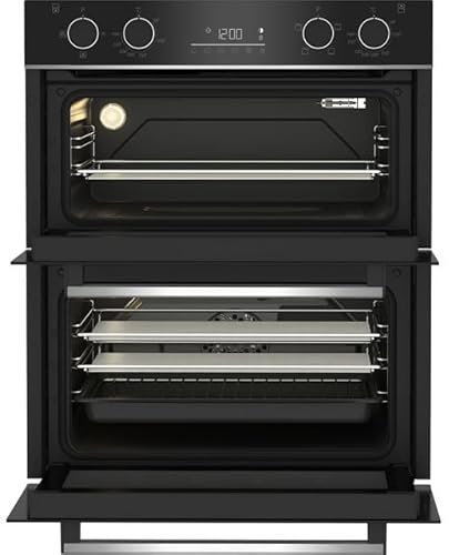 Beko bPRO 500 Built Under Electric Double Oven - Black - A/A Rated
