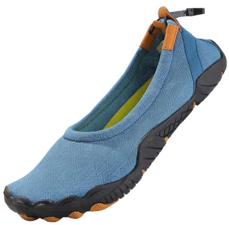 Barefoot Shoes Womens Mens Wide Toe Box Water Shoes Barefoot Trainers Women Men for Walking Running Gym Beach Surf Driving