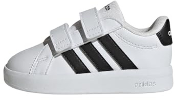 adidas Unisex-Baby Grand Court 3.0 Cf I, White/Black, 6