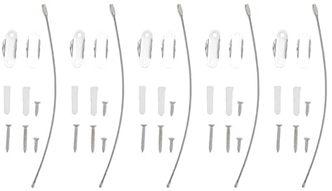 Anclajes para muebles, 5 juegos de anclajes para muebles a prueba de bebés, anclaje de pared para muebles, correas para terremotos para muebles, aparador, anclaje de seguridad