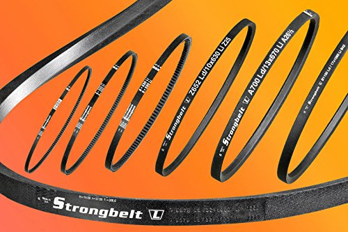 Cinghia trapezoidale 8 x 375 mm (lunghezza interna)