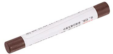 sourcing map Wood Wax Filler Stick, Furniture Crayons Wooden Repair Wax Filler Stick Touch Up Wax Paint Pens for Scratches Holes Floor Laminate Tables Desks, Dark Red