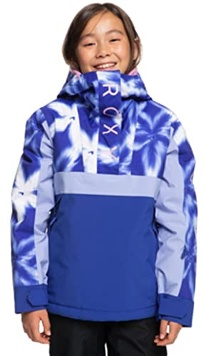 Roxy Girls Shelter DryFlight Snow Jacket, 14/X-Large, Bluing Fro Zen Flower