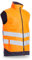 Blackrock Hi-Vis Body Warmer Rail Orange/Navy Padded Gilet, Hi Viz, For Mens Womens Unisex, Fleece, Gillette, Workwear, Warm, Gillet, Waterproof Shell & Windproof, Quilted Bodywarmer, Size XL