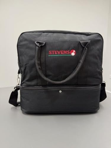 Stevens Bowls Macro 2 Bowl & Jack Bag Black