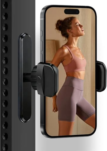 Soporte Magnetico Movil Gym, Sujeción Iman Teléfono Gimnasio 4,7 a 6,5