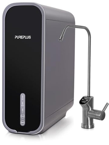 PUREPLUS Reverse Osmosis Water Filtration System, RO Filter System Under Sink