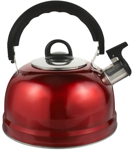 Alipis Bollitore Acciaio Inossidabile Con Fischio Teiera Emisferica Per Piano Cottura Resistente E Pratica Per Infusi Di Tè Per Uso Domestico