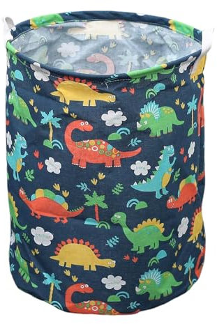 WUFGWBD 1 Piece Toy Basket, Toy Storage Bag, Foldable Toy Bag, Item Storage Bag, Dinosaur Storage Bag