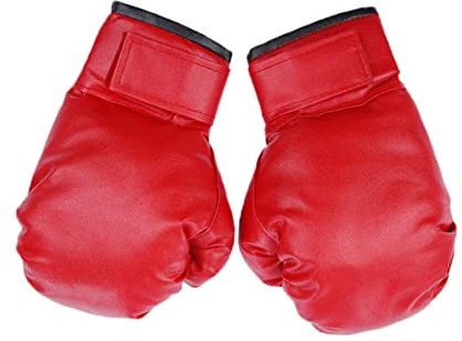 TOBBOMEY Guanti da Sparring Professionali per Boxe e Kickboxing, Imbottitura Multistrato in Pu Traspirante, Design Ergonomico Chiusura Regolabile, per Allenamento e Combattimento Adulto