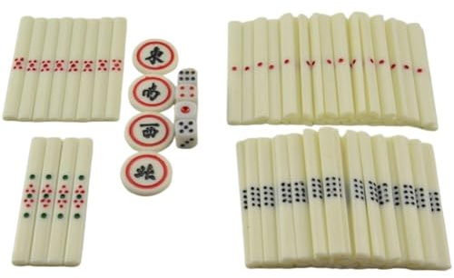 Lpitoy Set di Bastoncini per Il Punteggio del Mahjong Cinese, Gettoni per Il Conteggio delle Scommesse per Accessori per Il Gioco del Mahjong, Uso Corretto in Sala Giochi