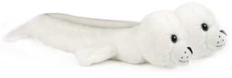 KiBcsLic Cartoon Animal Prevents Rust Soft Animal Skate Soaker | Elastic Opening Guard Water-Absorbing Ice Skate Blade Covers Soft Plush Ice Skate Guards for Kids,Seal