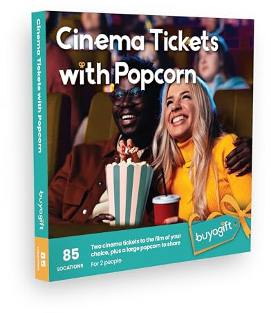 Buyagift Cinema and Popcorn - Choose from 85 Movie Outings for Two People