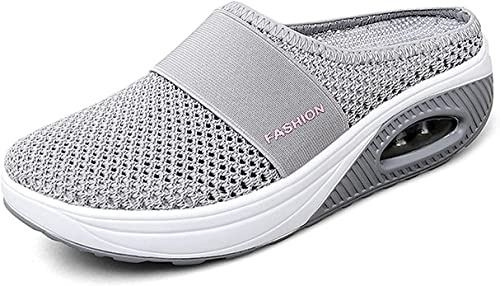 YisiNP Femmes Homme Confortable Chaussures de Randonnée Orthopédiques pour Diabétiques Pantoufles