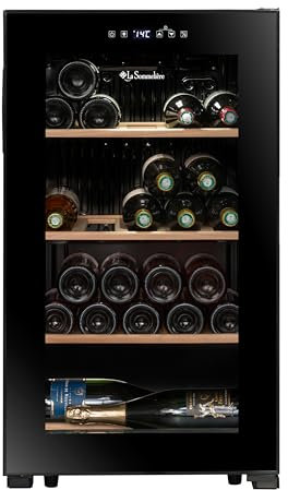 LA SOMMELIERE Cave de mise à température LS36BLACK 36 Bouteilles
