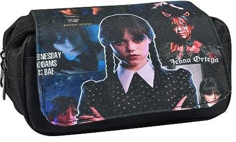 ZeYou Federmäppchen,Karikatur 3D Federtaschen Bunte,Große Kapazität Stiftbox für Kinder,Federmäppchen Mädchen Gefülltes Pencil Case,Pencil Case Doppelmäppchen mit Reißverschluss