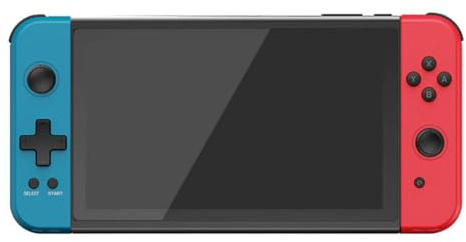 NULA X70 console da gioco portatile retrò, 64 G con 5600 + giochi classici, schermo IPS da 7 pollici, sistema Linux Retrò Arcade videogiochi per bambini adulti