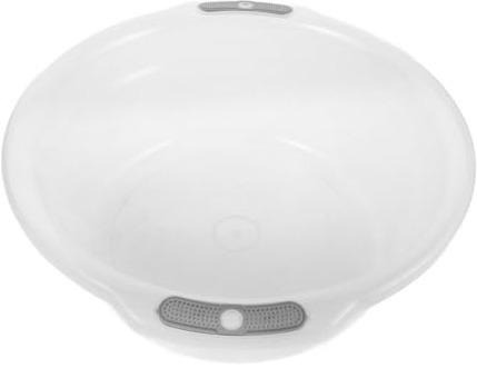 LIFKOME Bassine Ronde en Plastique Lavage Manuelle avec Poignées , Grosse Capacité Spacieuse et Prise Sécurisée , Bain des Animaux