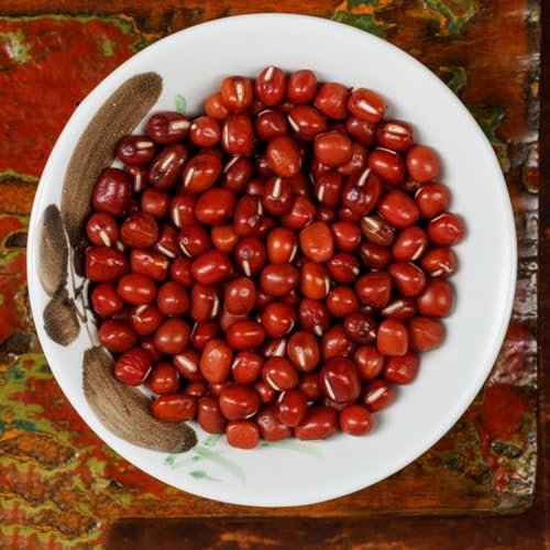 semillas orgánicas de frijol azuki en resistentes de frijol rojo, raras de interior exóticas verdes 85pcs