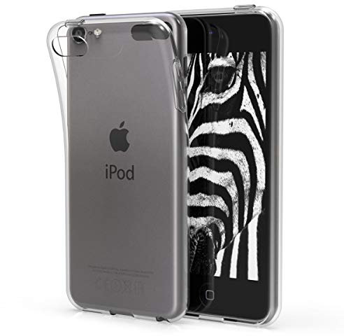 kwmobile Funda Compatible con Apple iPod Touch 6G / 7G (6a y 7a generación) - Carcasa Protectora Suave de TPU - Case Trasero en Transparente