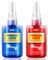 Schraubensicherung Mittelfest and Hochfest 2x50ml, Schraubenkleber für Sicherungsmuttern, Schrauben, Befestigungselemente und Metalle, Verhinderung von Lösen und Korrosion, Thread Lock