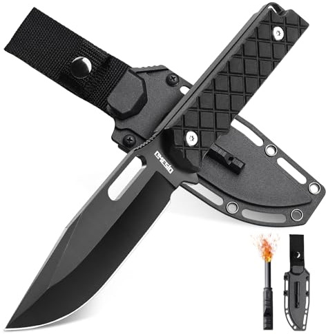 Omesio L-PJ21 Bushcraft Kniv 5Cr13MoV Full Tang Kydex EDC