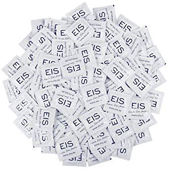 Preservativi EIS XXL Pack da 50 pezzi | Sensazione realistica e delicata per un piacere intenso | Superficie extra umida | Preservativi ultra sottile per un'intimità intensa | Sicurezza | 64mm