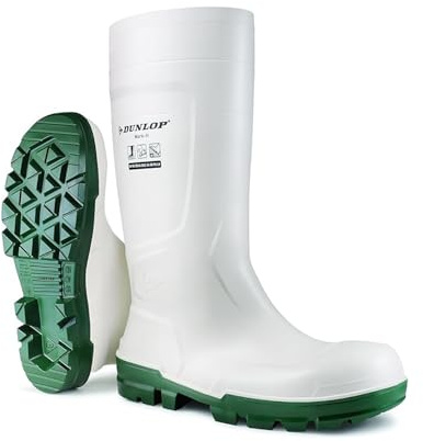 DUNLOP Protective Footwear, NB1JB01, Work-It S4, Blanc, Taille 45 EU