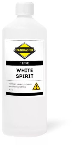 White Spirit Solvent: Essential for Cleaning Brushes and Thinning Oil-Based Paints (White Spirit - 2.5L)