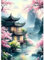 MXJSUA DIY Landscape Diamond Painting Kits for Adults, Pavilion Wonderland Diamond Gem Art Painting for Beginners, Diamond Picture with Full Round Drill Dots Craft Set Gift, 30x40 cm
