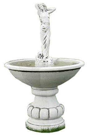 Steinbrunnen Springbrunnen Brunnen Kaskadenbrunnen Zierbrunnen Beckenbrunnen Wasserspiel Figurenbrunnen Gartenbrunnen Höhe: 140cm