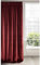 Eurofirany RIA Blickdicht Samtvorhang mit Kräuselband-1 STK. Einfarbig Thermogardine, Verdunklungsvorhänge, Wohnzimmer, Schlafzimmer, Lounge, 290 g/m2, Velvet, DUNKEL Bordeaux, 140x270cm