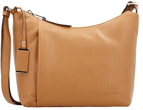 Picard Damen Schultertasche PURE aus Echtleder Mittel | mit Reißverschluss | Schultertasche | Alltag