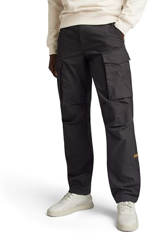 G-Star Men's Core Regular Cargo Pants, Black (dk black D24309-D387-6484), 30W / 32L