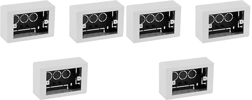 Fanton 23955-B3 Set di 6 pz Scatola 3 MODULI per placche rettangolari
