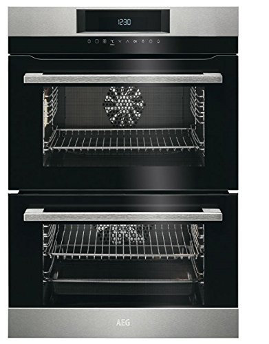 AEG DCK731110M Built in Electric Double Oven Stainless Steel