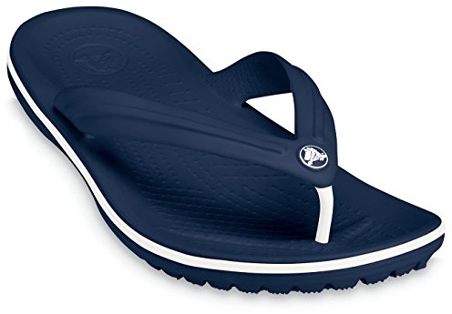 Crocs Unisex-Adult Crocband Flip-Flop, Navy, 6 UK M/ 7 UK W (M7W9)