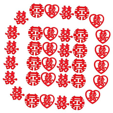 TOPBATHY 270 Stk Mini-Glückswort komfetti legstasy fensterpolster leinenbettwaesche bettwäsche blätter sheets Füllstoff Papier geschnitten Ballon -Charakter Braut Dekorationen Vlies