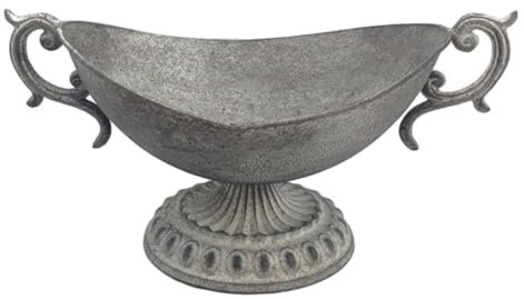 Colcolo Flower Urn Vase Trumpet Plant Urn Goblet Vase Flower Stands Tabletop Elegant Flowerpot Wedding Centerpieces Vase Urn Planter, 36cmx17.2cmx21.2cm