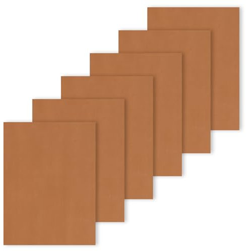 Dokeno Set da 6 Carta Forno Carta da Forno Riutilizzabile 40 x 60 cm Tappetino da Forno, Antiaderente Fogli da Forno Permanenti in Teflon Carta Cottura Foglio da Forno Tagliabile per Forno e Grill