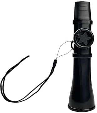 GIFANEO Kazoo Instruments de Musique,Kazoo à Main-D'œuvre Réutilisable, Kazoos Améliorée Facile à Apprendre, Kazoo Flûte Grand Son Kazoo Facile à Transporter,pas Besoin de Membranes (Noir)