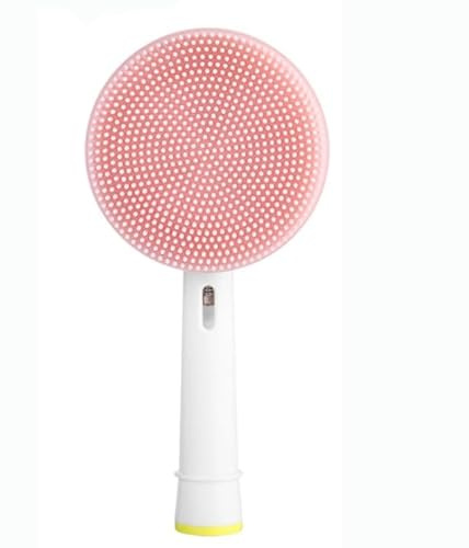 Silikonbürste zur Gesichtsreinigung kompatibel mit Elektrischen Zahnbürsten von Braun Oral B | Gesichtsbürste für peelende Reinigung, Tiefenreinigung und Massage