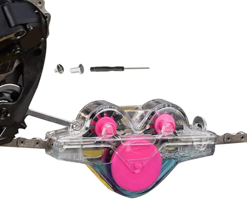 Qkbuza Pulitore a catena per bicicletta da montagna | Rondella della | catena Cycling Frog,Strumento di pulizia della bicicletta Performante per corsa su strada quotidiana e viaggi